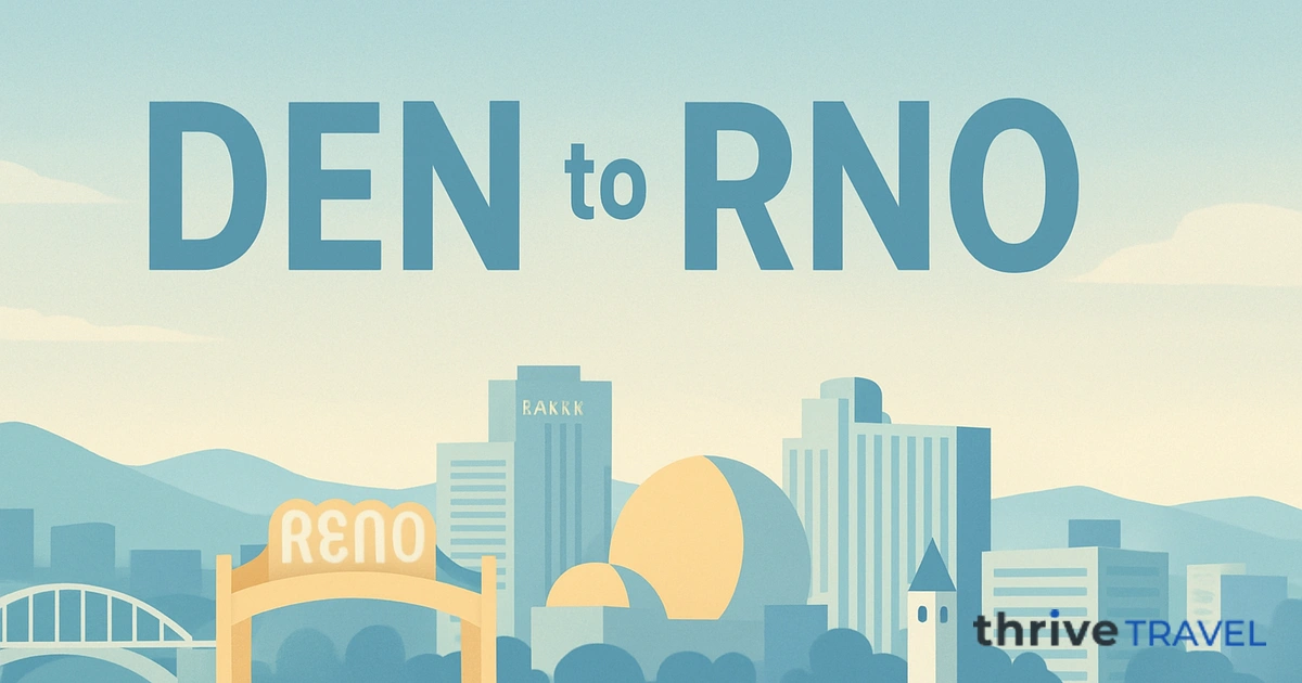 Denver to Reno