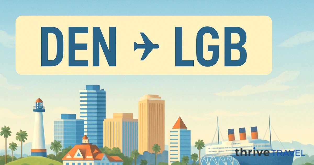Denver to Long Beach