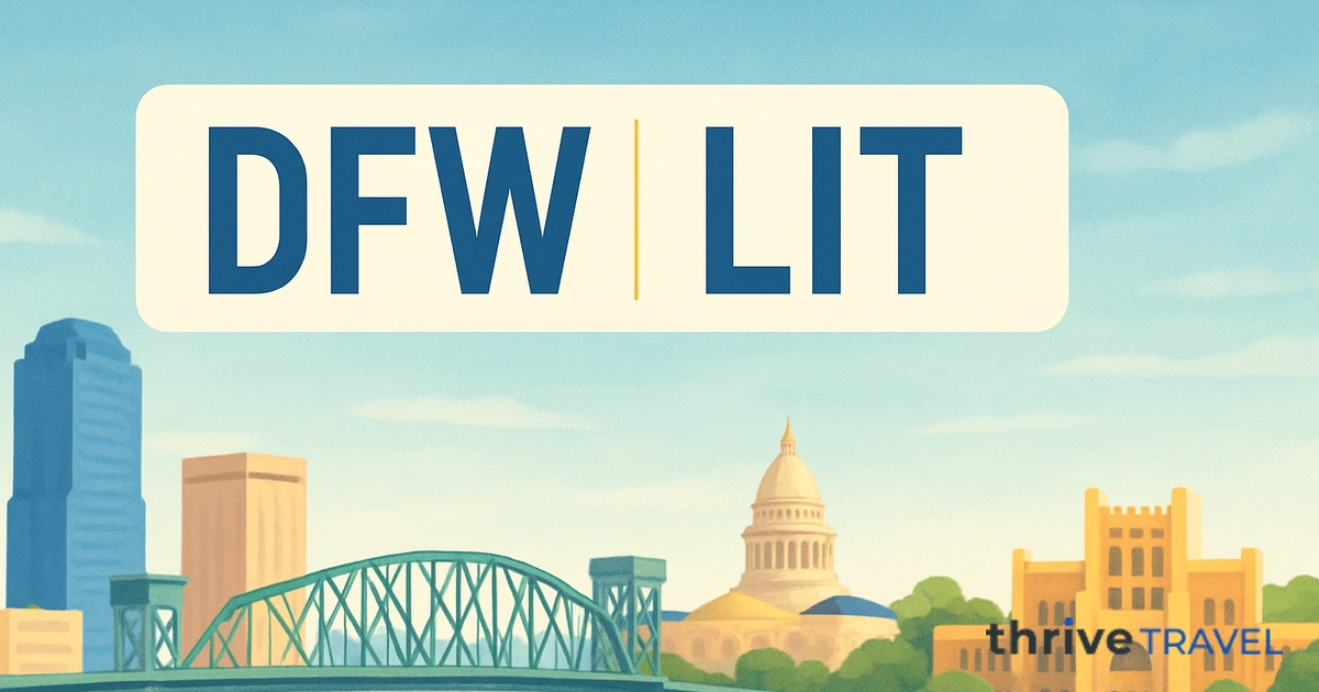 Dallas to Little Rock