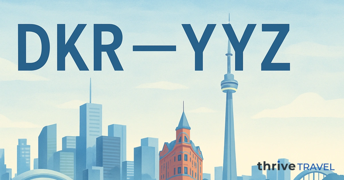 Dakar to Toronto