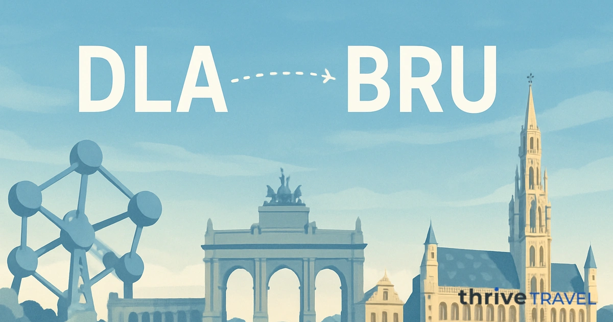 Douala to Brussels