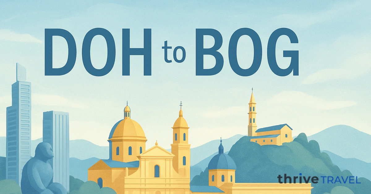 Doha to Bogotá