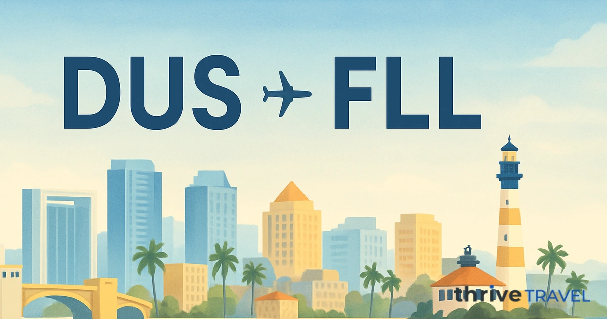 Düsseldorf to Fort Lauderdale