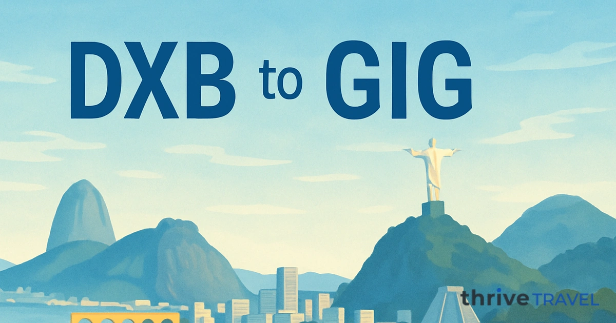 Dubai to Rio de Janeiro