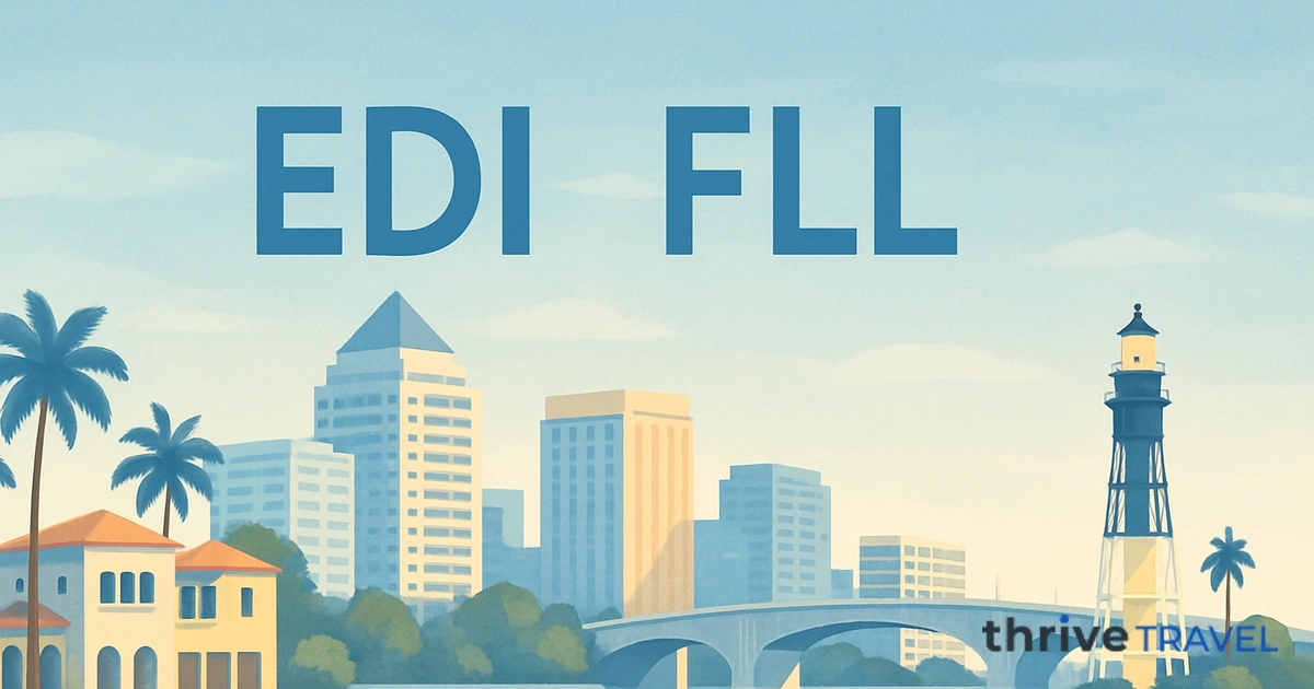 Edinburgh to Fort Lauderdale