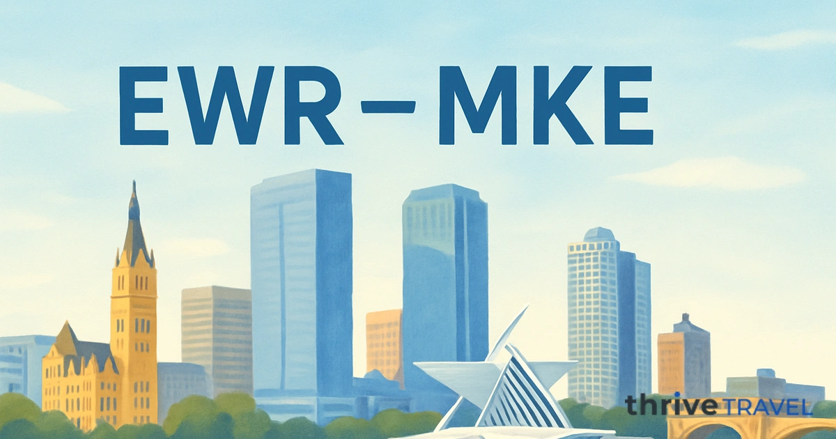 Newark to Milwaukee