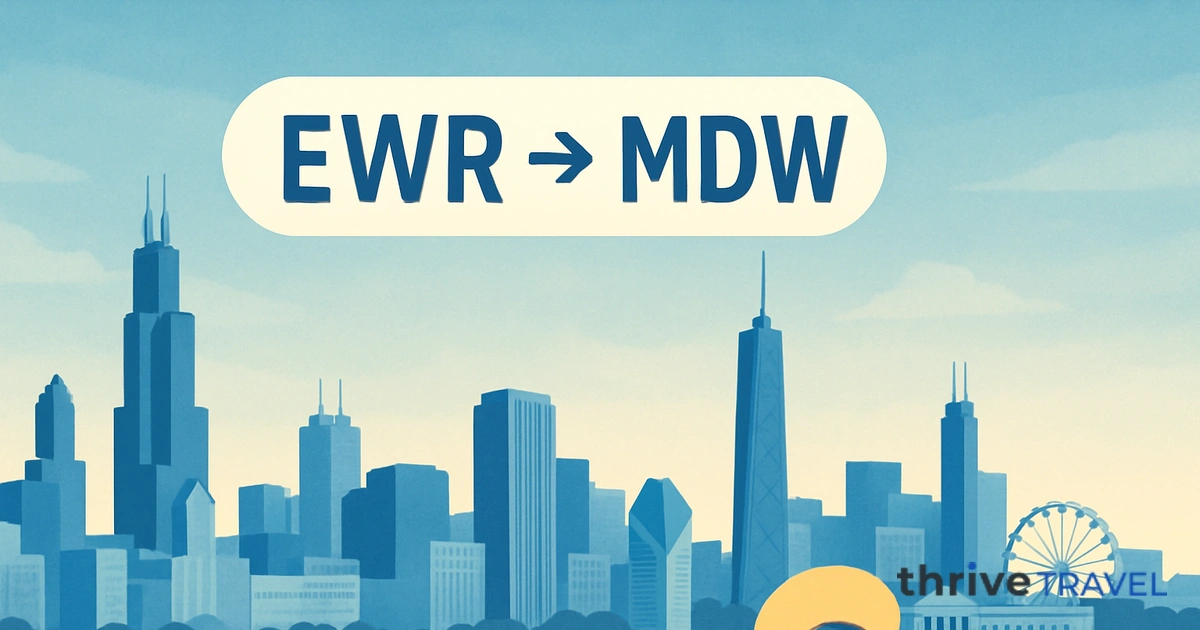 Newark to Chicago