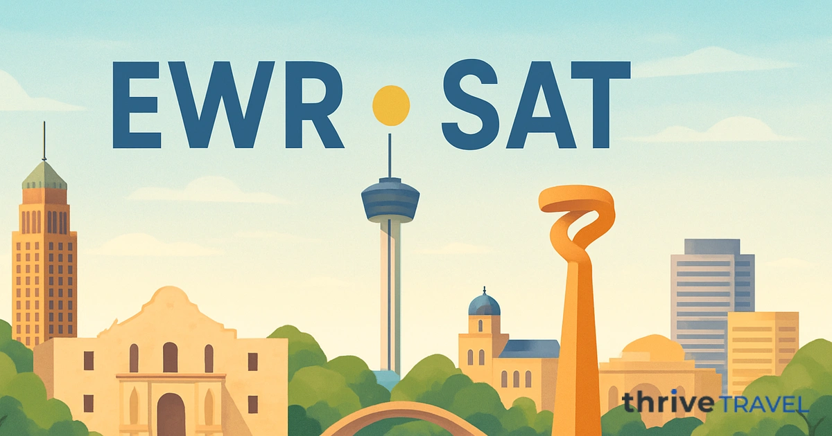 Newark to San Antonio