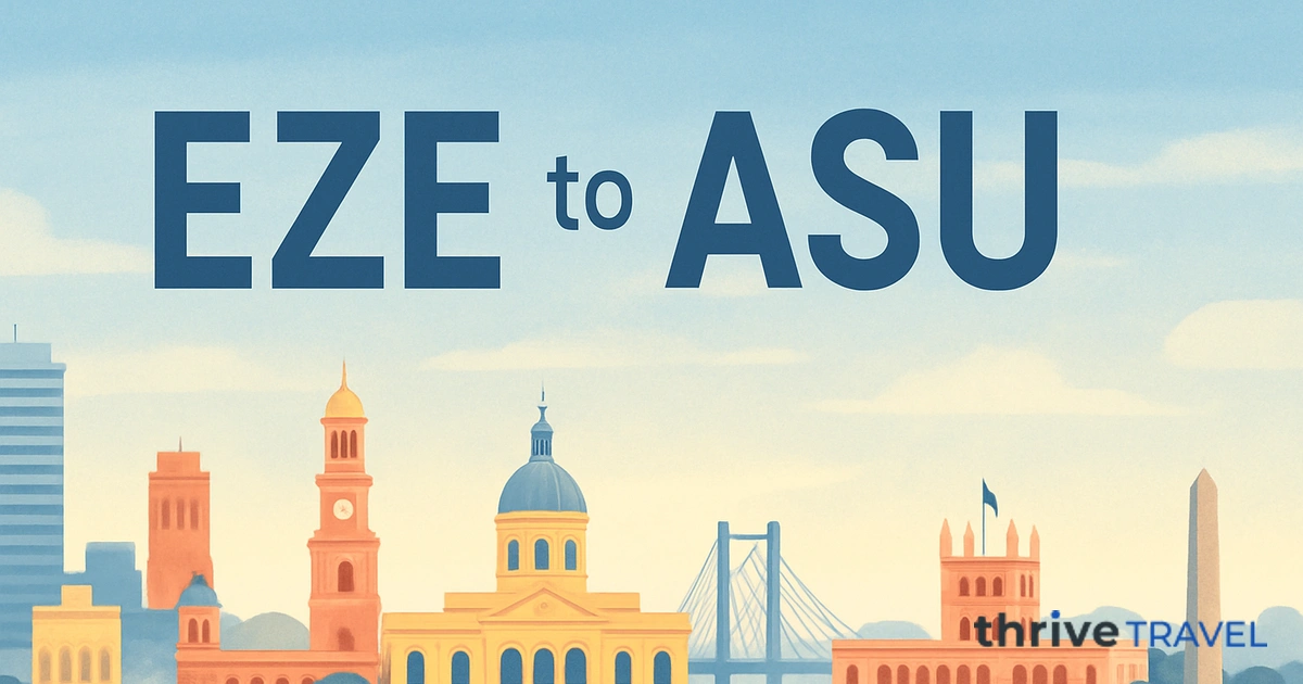 Buenos Aires to Asuncion