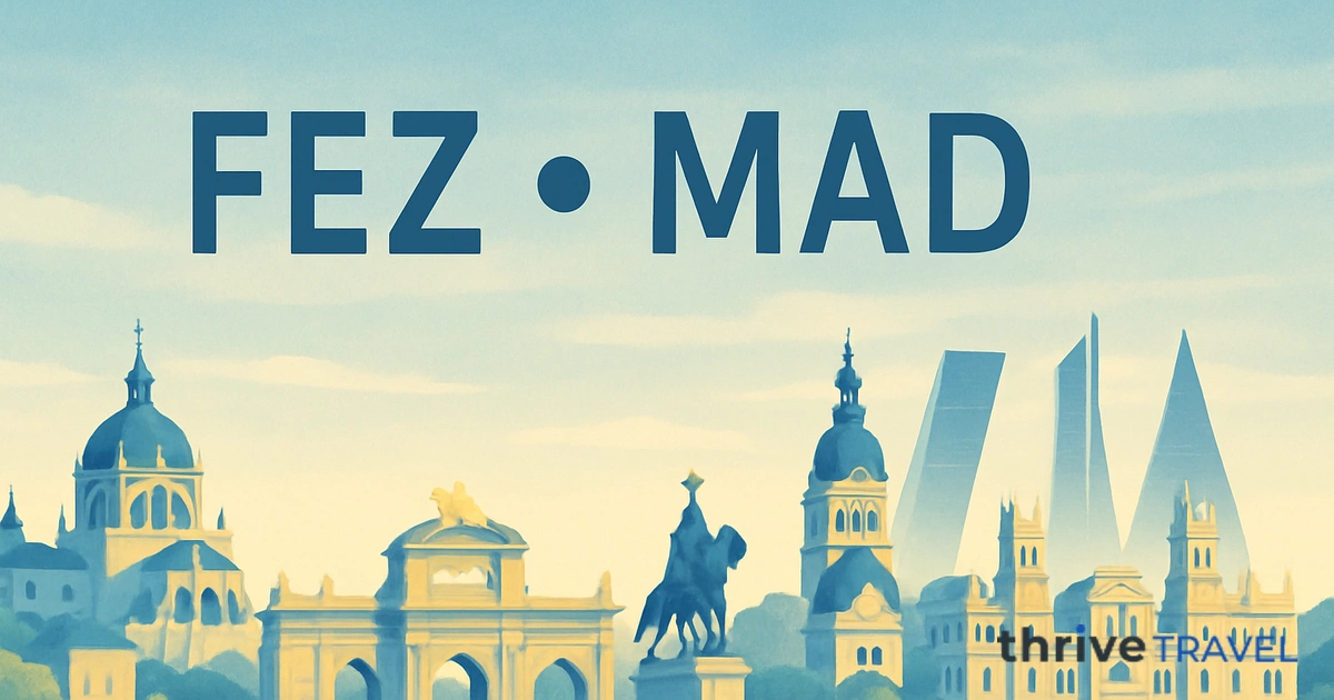 Fes to Madrid