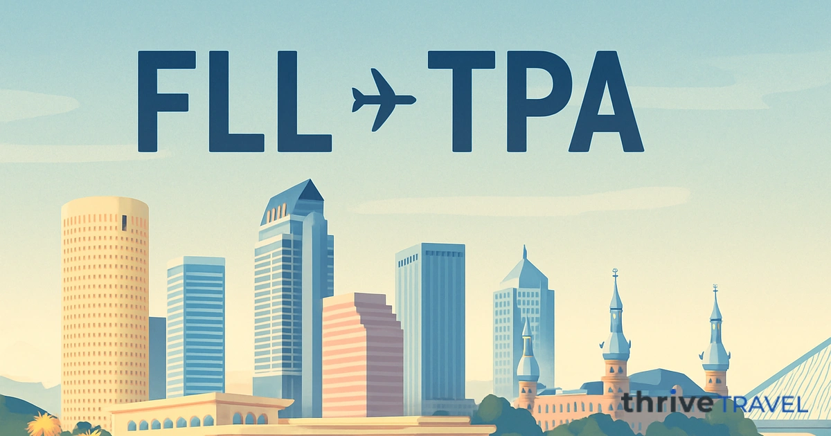Fort Lauderdale to Tampa