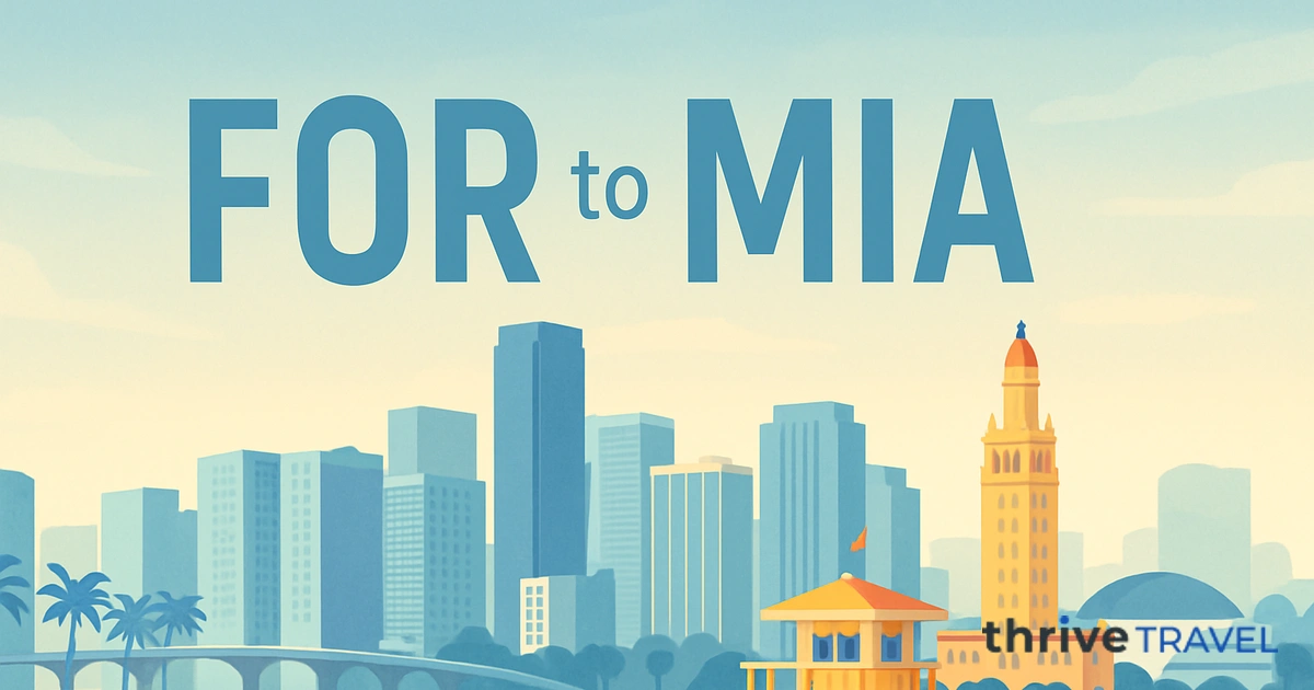 Fortaleza to Miami