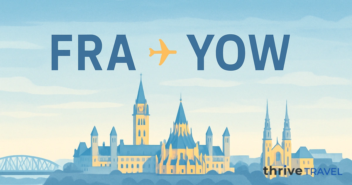 Frankfurt to Ottawa