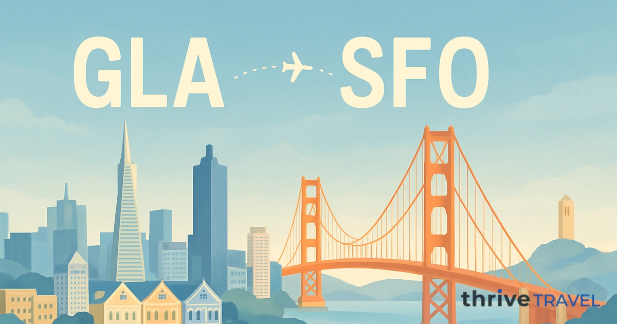 Glasgow to San Francisco