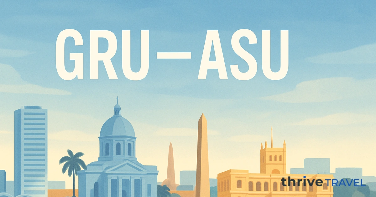 São Paulo to Asunción