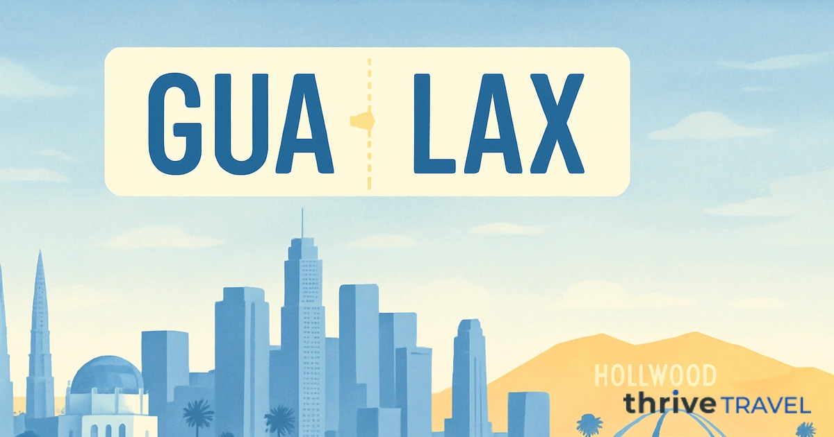 Guatemala City to Los Angeles
