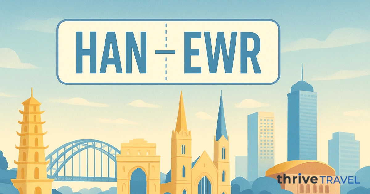 Hanoi to Newark