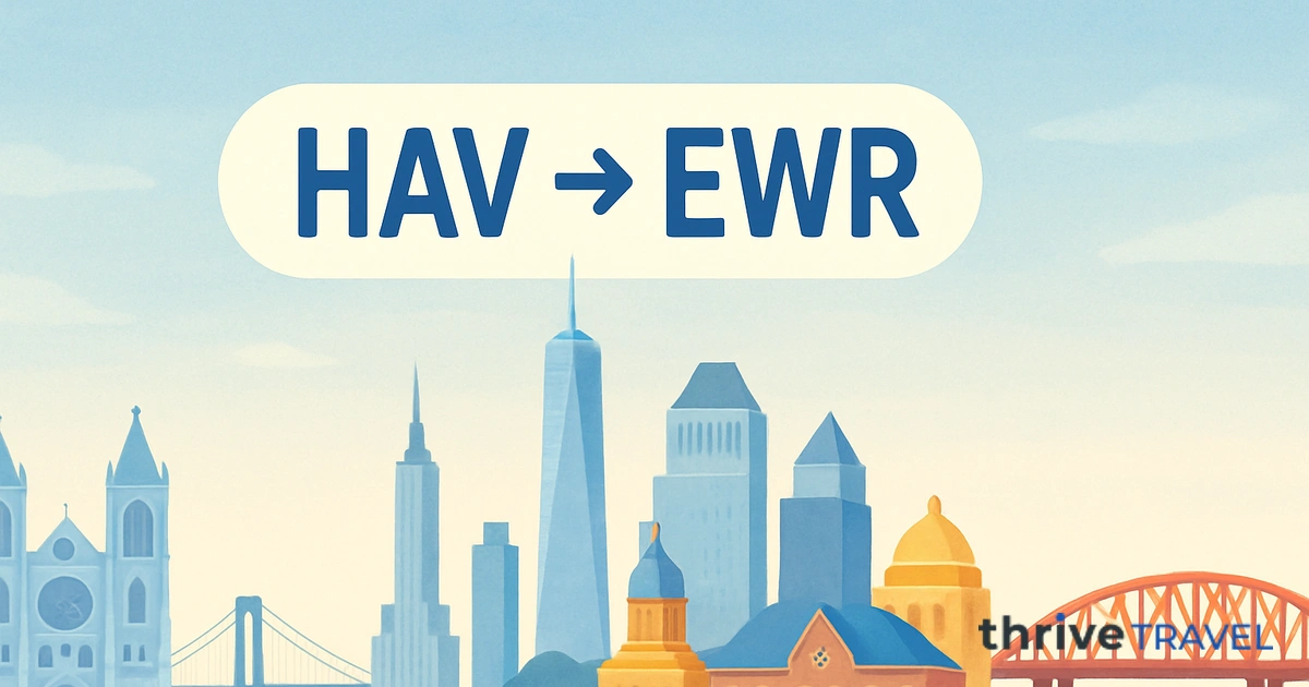 Havana to Newark
