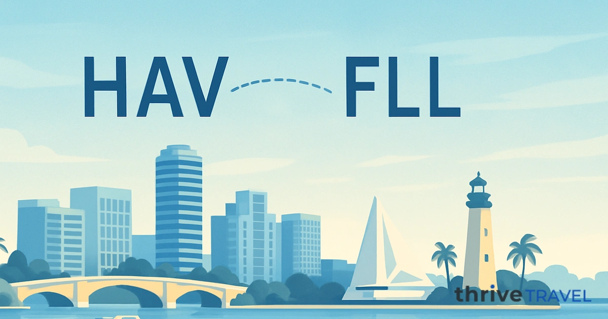 Havana to Fort Lauderdale