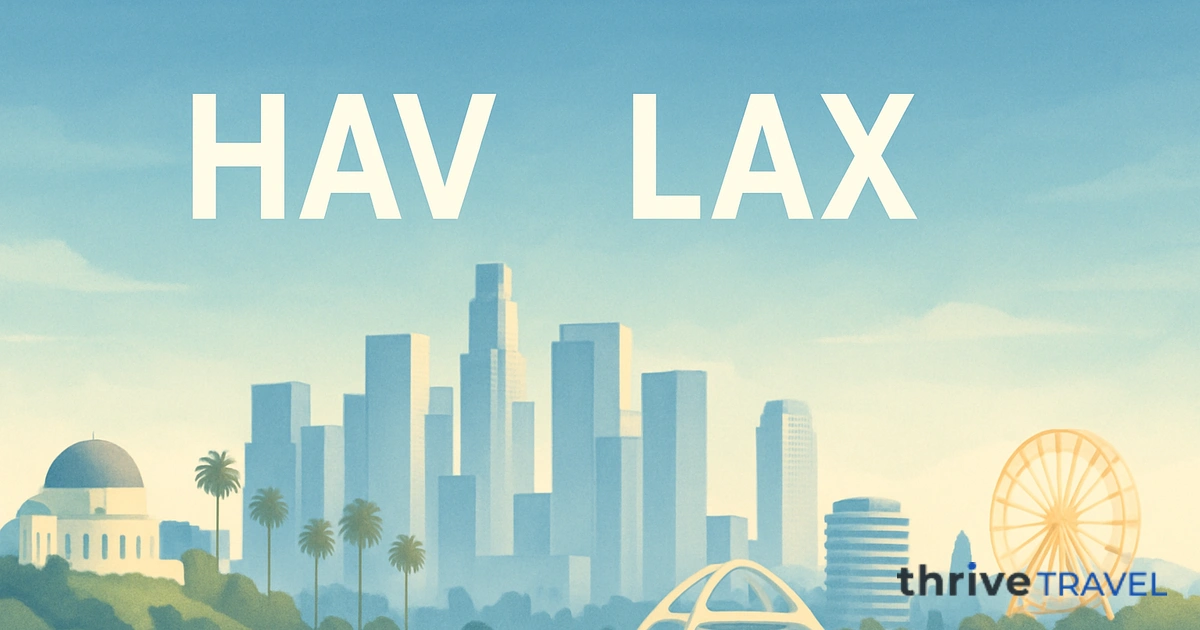 Havana to Los Angeles