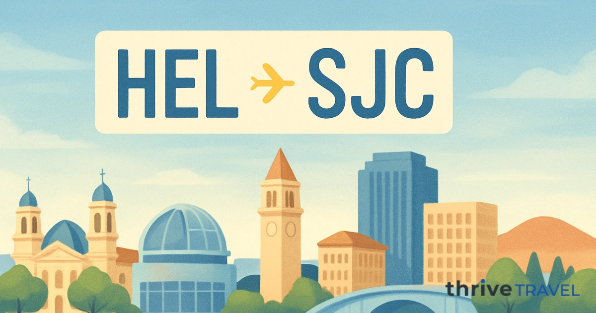 Helsinki to San Jose