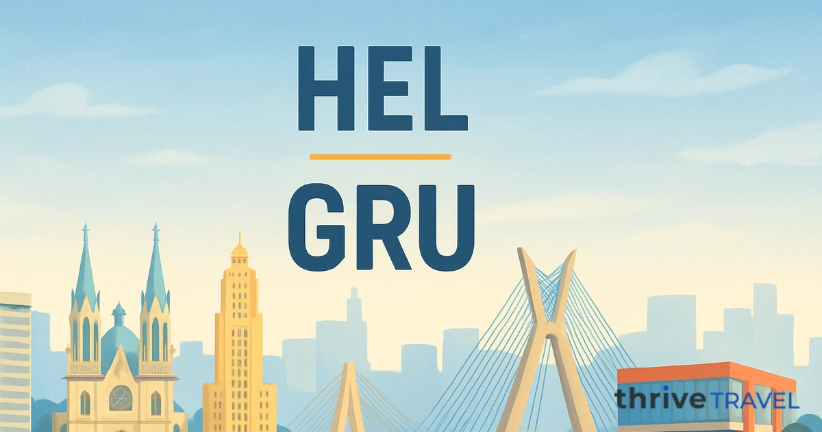 Helsinki to São Paulo