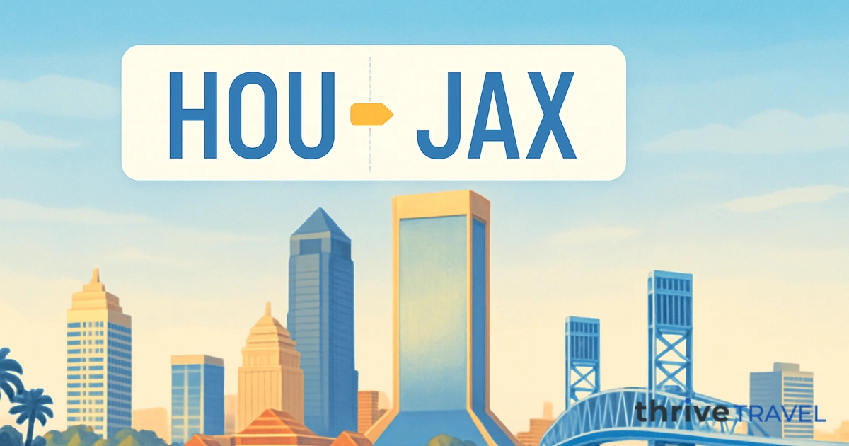 Houston to Jacksonville