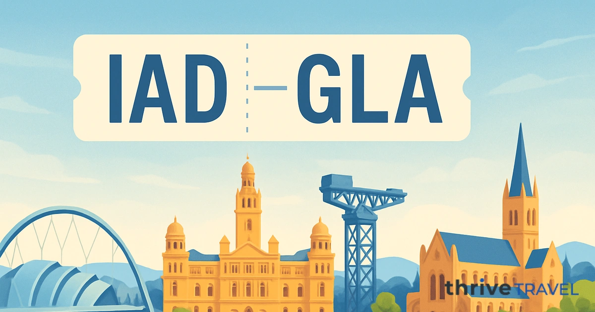 Washington to Glasgow