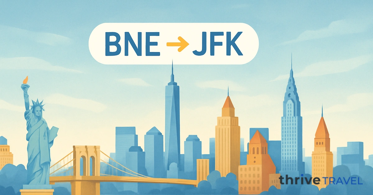 Brisbane to New York