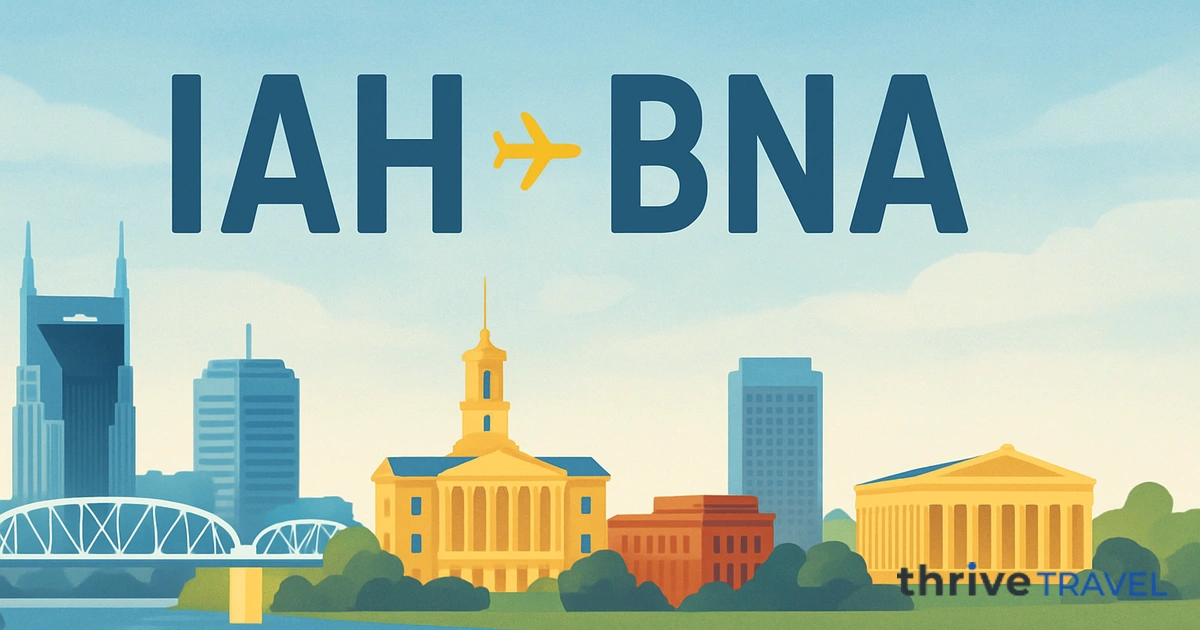 Houston to Nashville