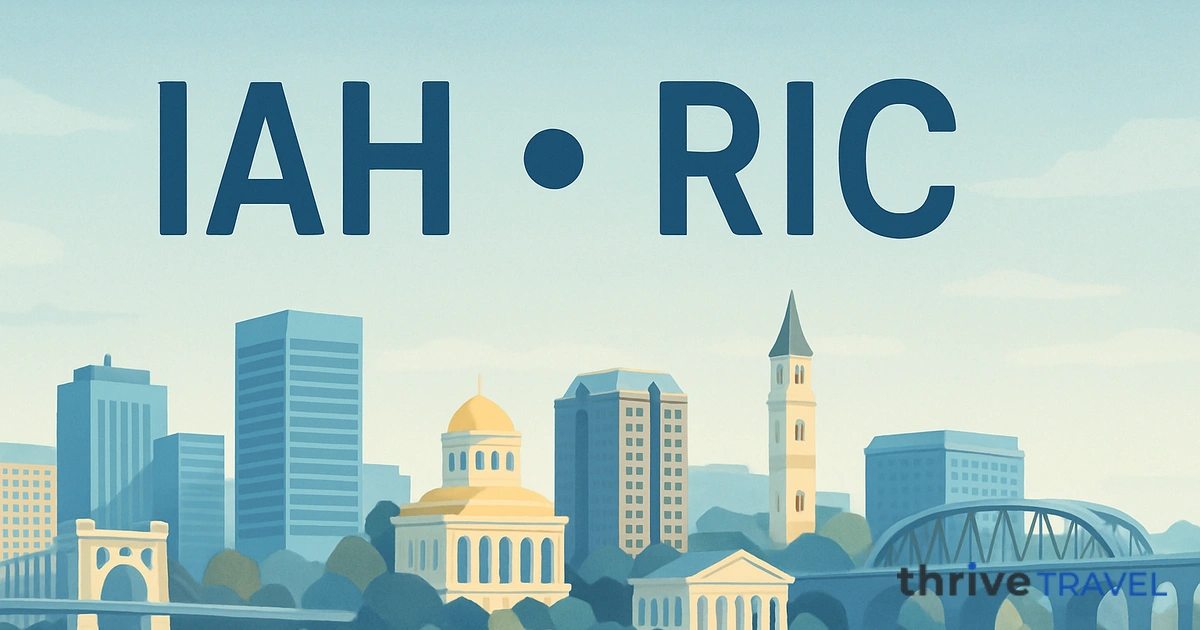 Houston to Richmond
