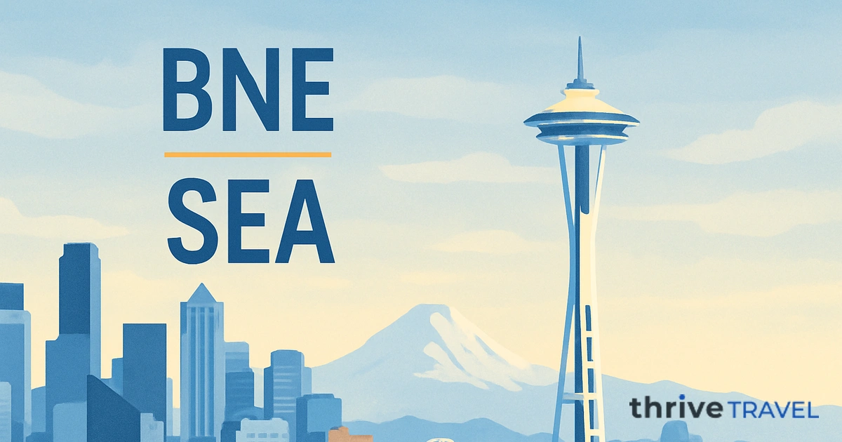 Brisbane to Seattle