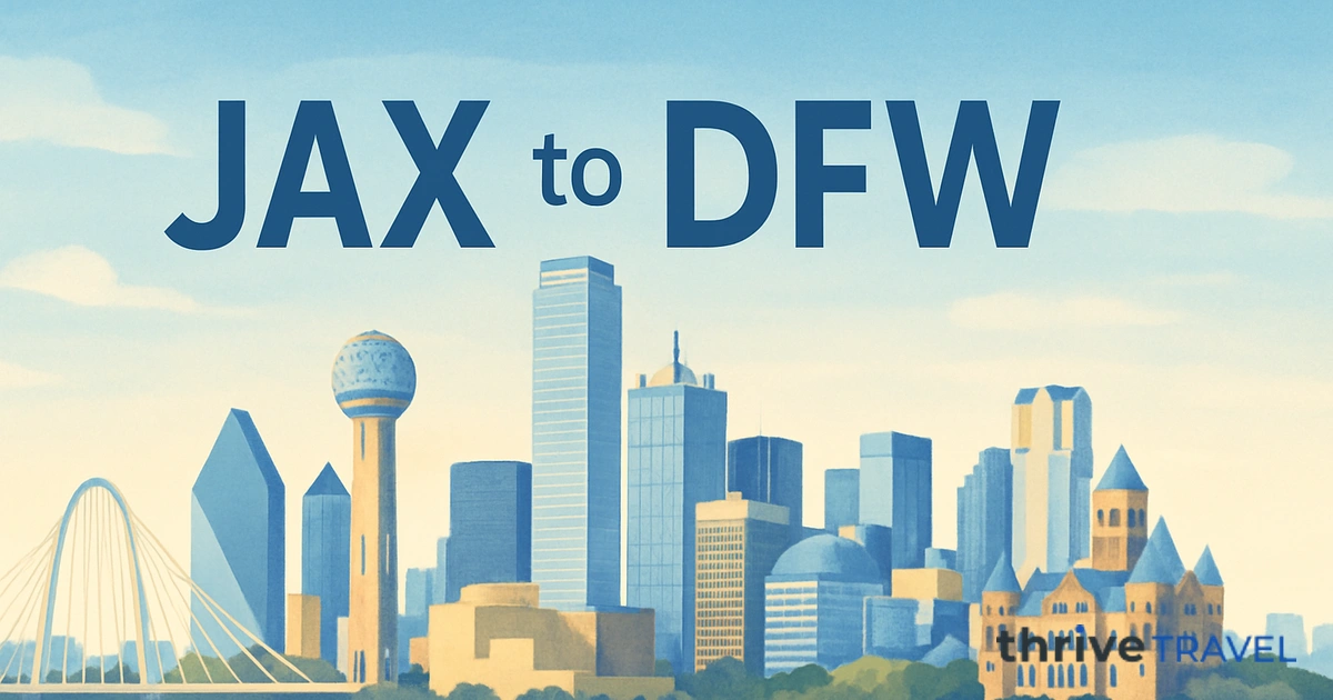 Jacksonville to Dallas