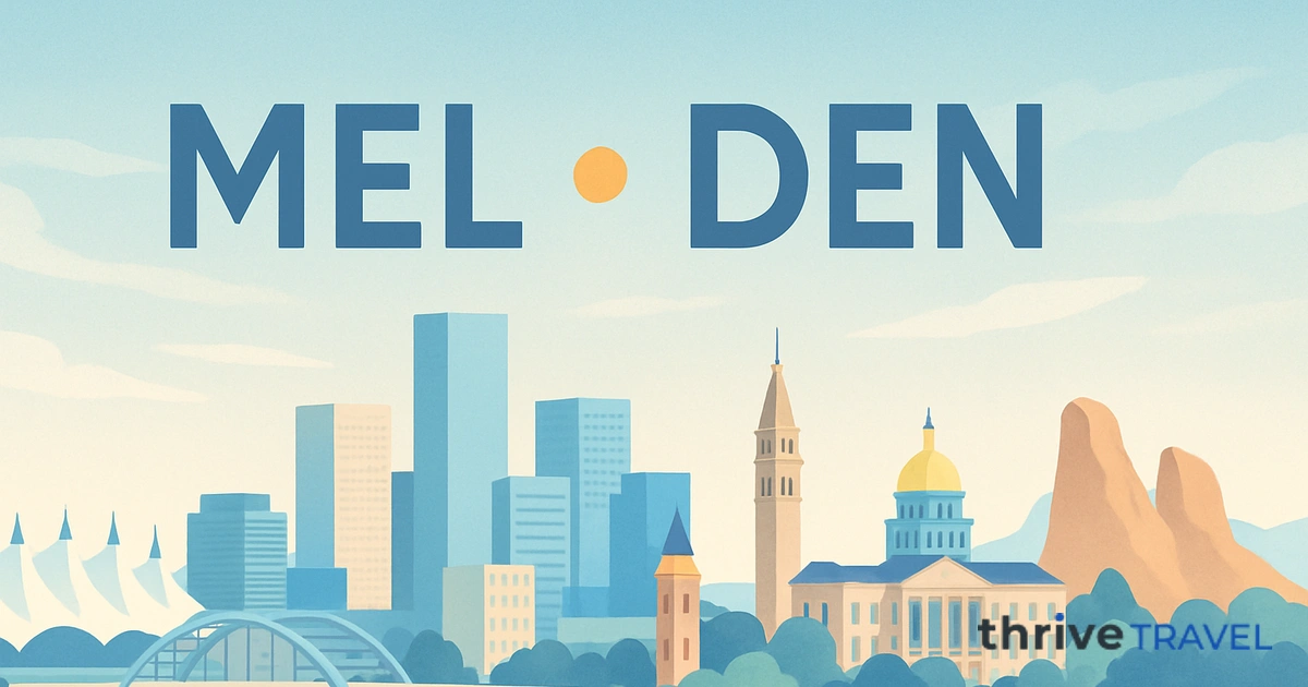 Melbourne to Denver