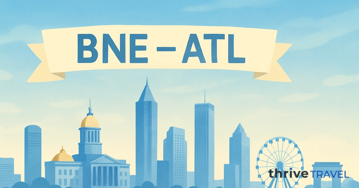Brisbane to Atlanta