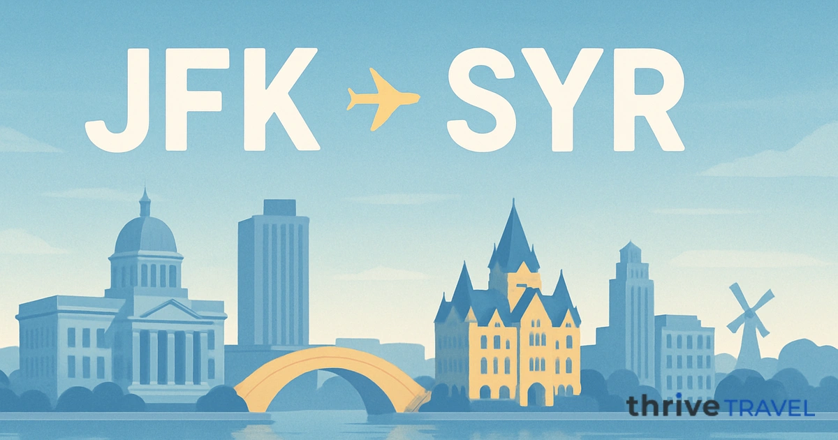 New York to Syracuse