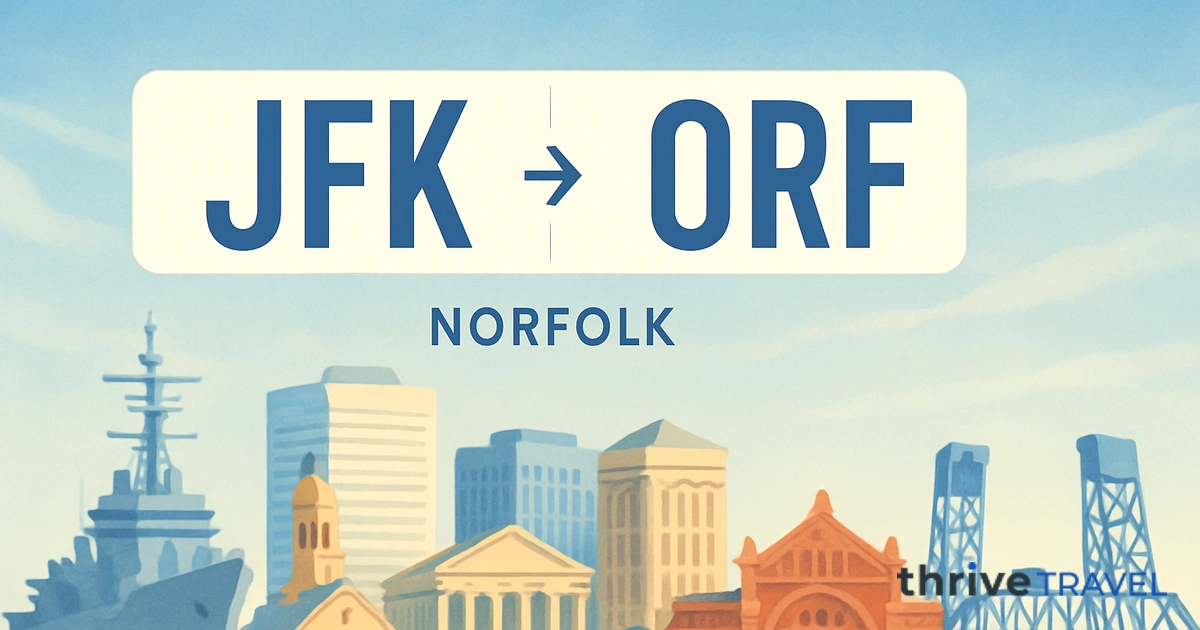 New York to Norfolk
