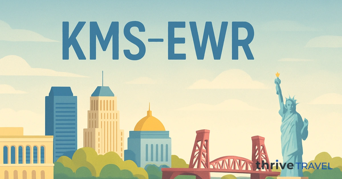 Kostanay to Newark