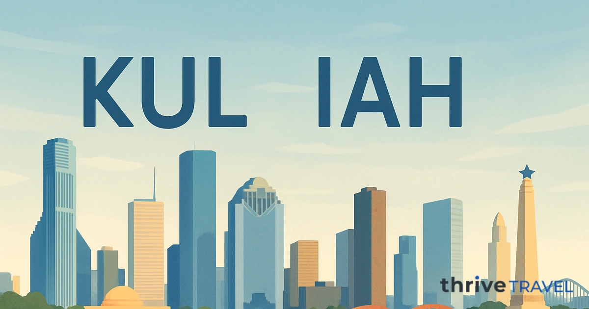 Kuala Lumpur to Houston