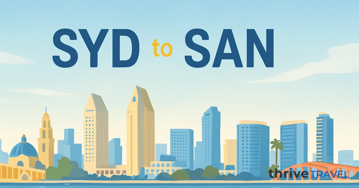 Sydney to San Diego