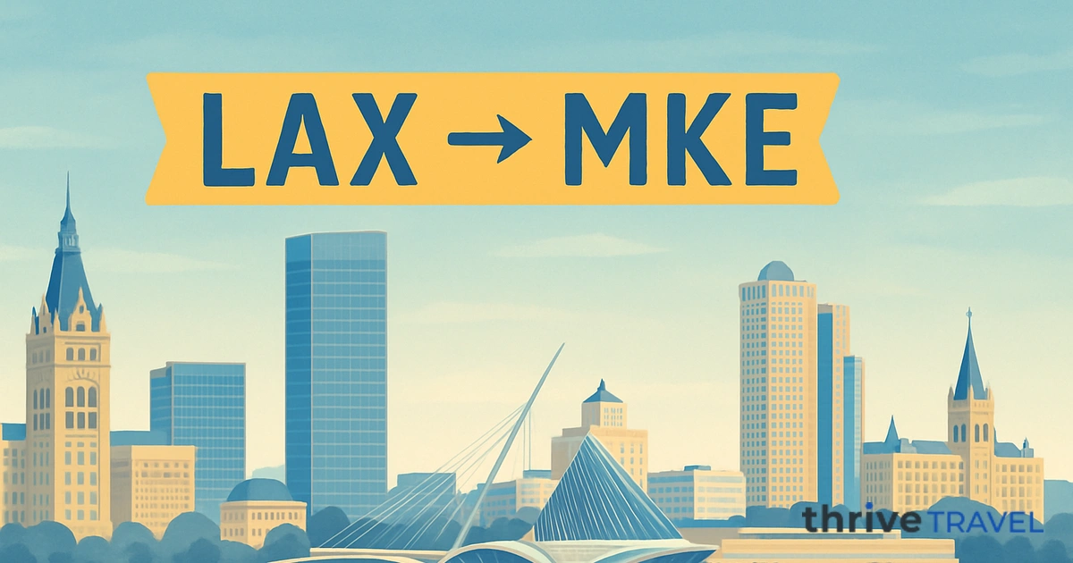 Los Angeles to Milwaukee