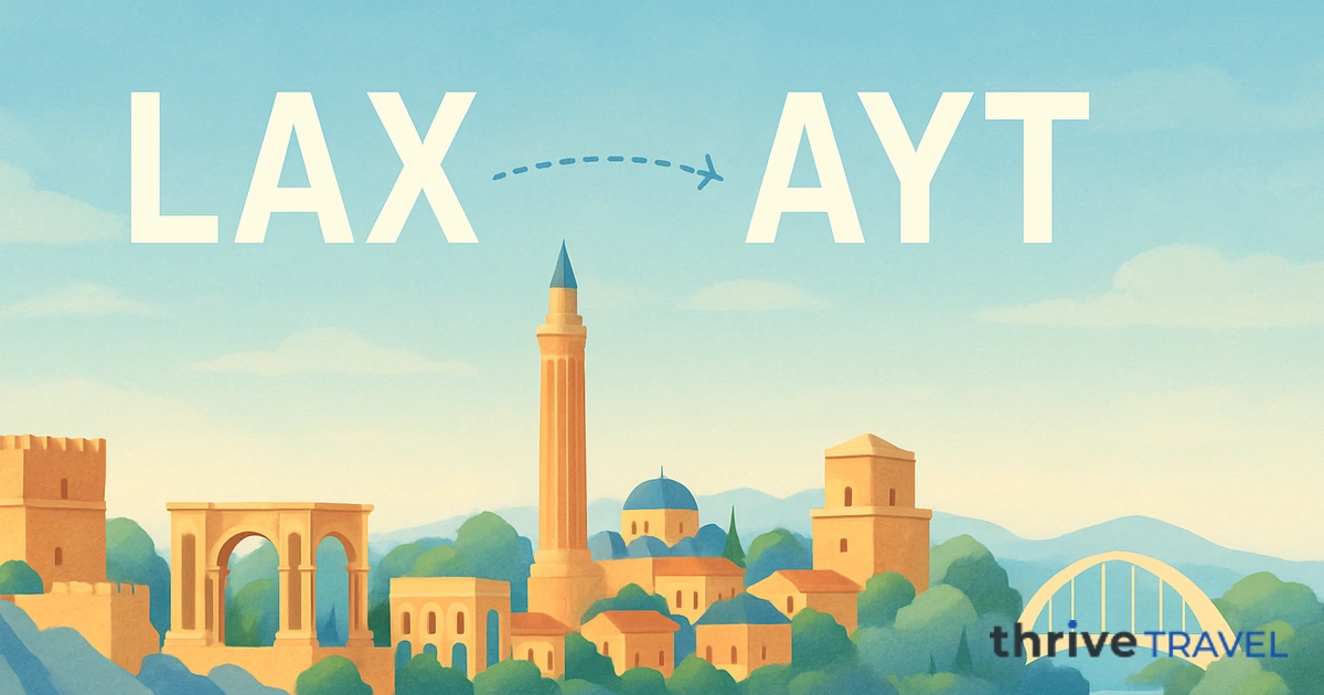Los Angeles to Antalya