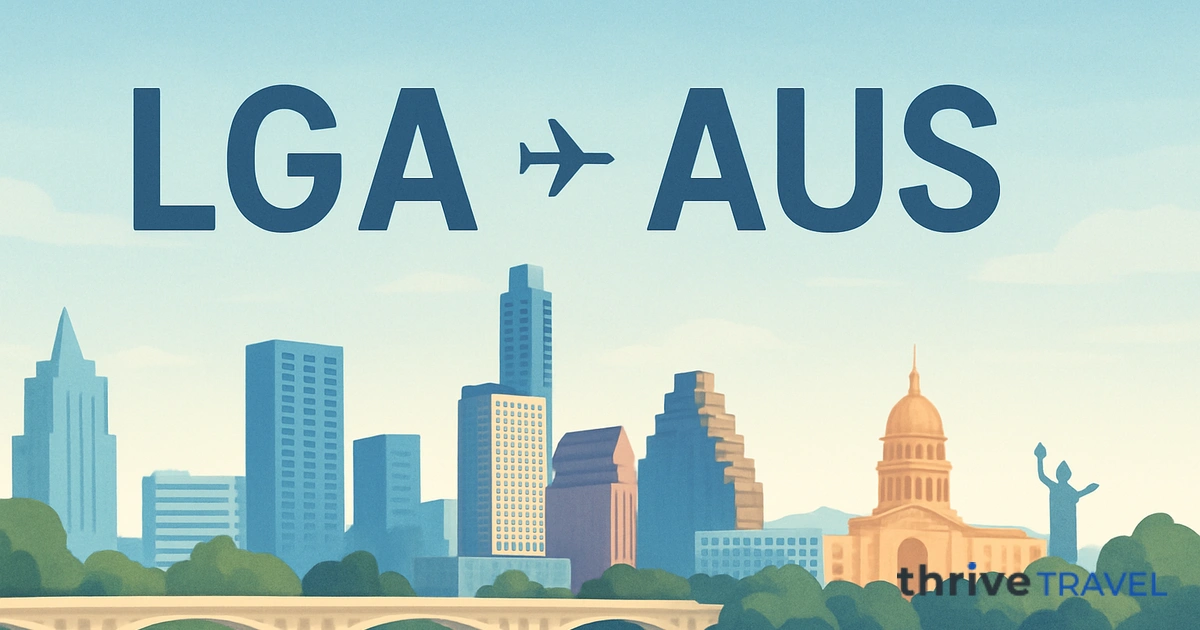 New York to Austin