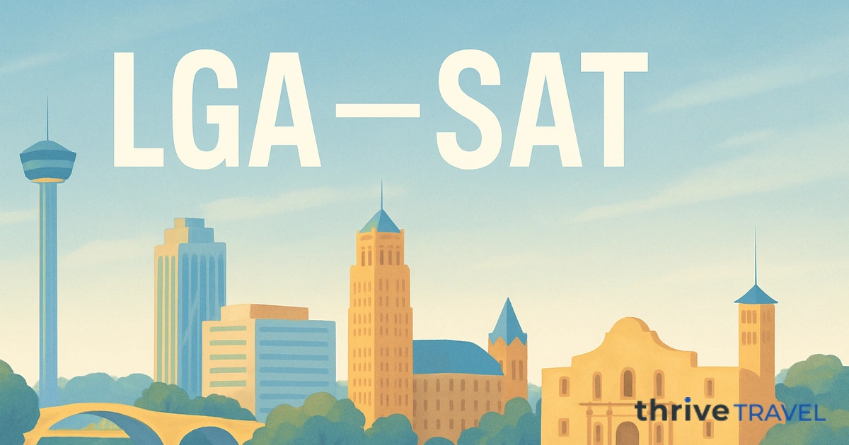 New York to San Antonio