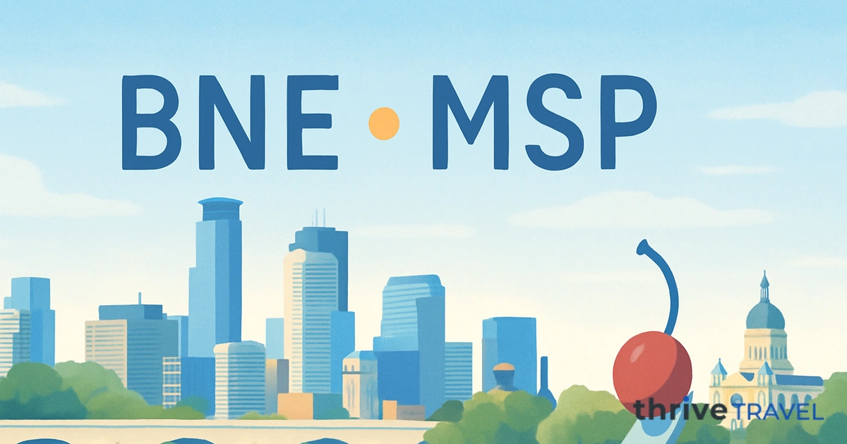 Brisbane to Minneapolis