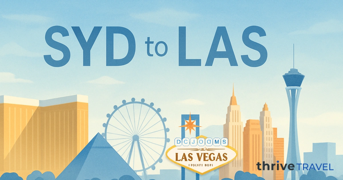 Sydney to Las Vegas