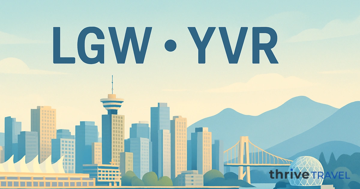 London to Vancouver