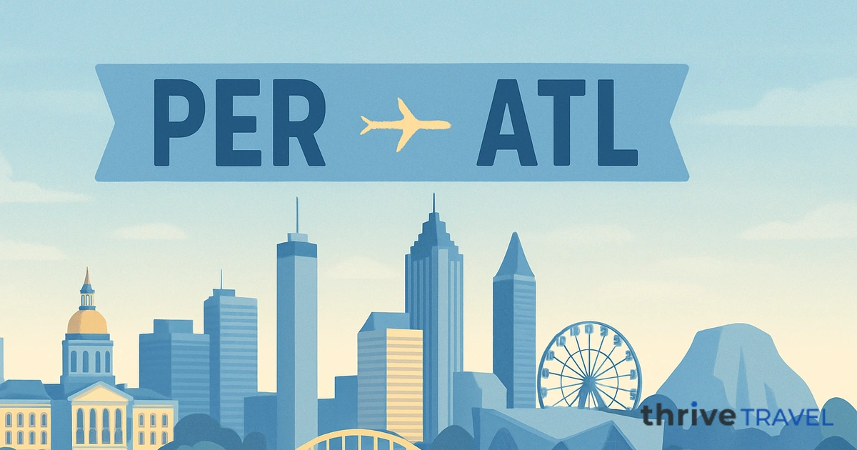 Perth to Atlanta