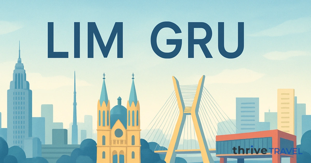 Lima to São Paulo