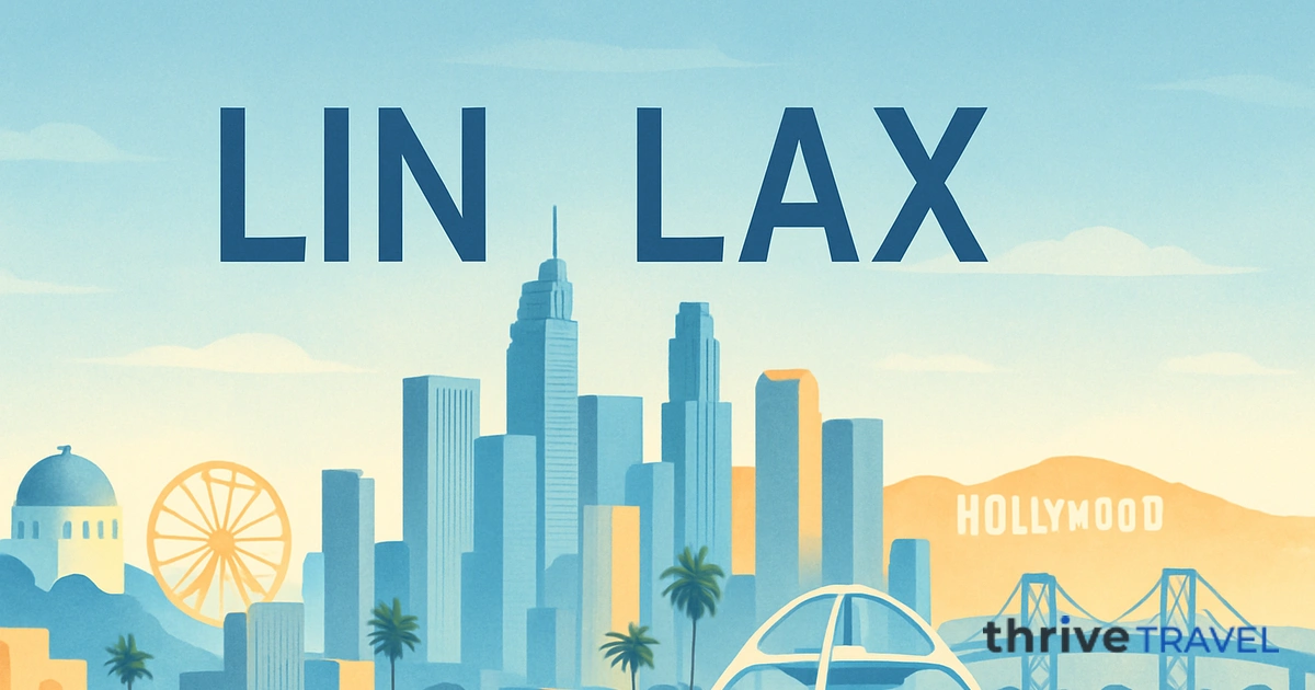 Milan to Los Angeles